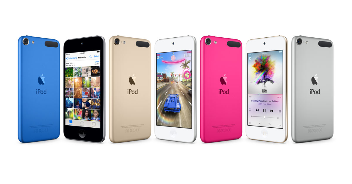 Apple discontinues iPod nano and shuffle, increases storage on iPod touch