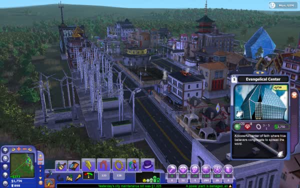 Product placements in Simcity Social