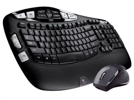 Logitech Cordless Desktop Wave Pro