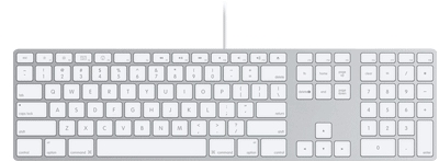 Apple Aluminum Keyboard MB869