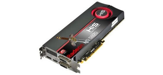 HIS Radeon HD 5870 1GB PCIe H587F1GDG