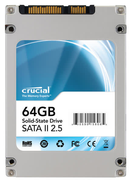 Crucial SSD 2.5 inch M225 64GB MLC SATA300 CT64M225