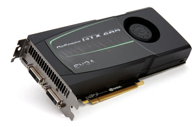 EVGA GeForce GTX 465 1GB Superclocked 1GB GDDR5 PCIe