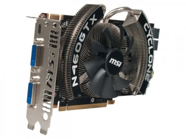 MSI GeForce GTX 460 Cyclone 768MB GDDR5 PCIe N460GTX Cyclone 768D5