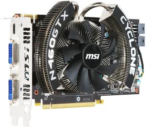 MSI GeForce GTX 460 Cyclone OC 1GB GDDR5 PCIe