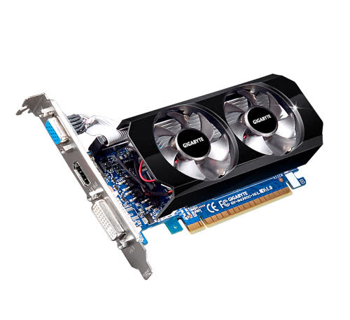 Gigabyte GeForce GT 430 OC 1GB GDDR3 PCIe