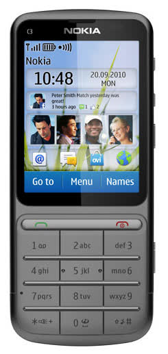 Nokia C3-01 Touch and Type