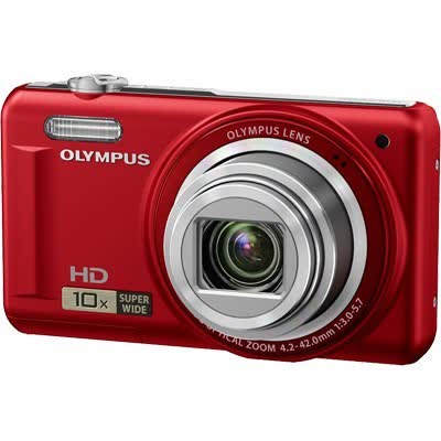 OLYMPUS VR-320 レッド 14MP デジカメ Amazon | OLYMPUS デジタルカメラ VR-320 レッド 1400万画素