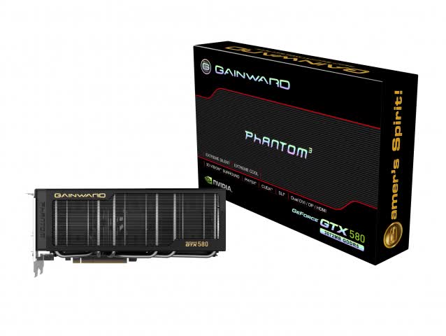 Gainward GeForce GTX 580 Phantom 3GB GDDR5 PCIe