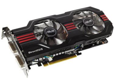 Asus GeForce GTX 560 DirectCU 2 TOP 1GB GDDR5 PCIe