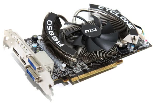 MSI Radeon HD 6850 Cyclone PE Power Edition 1GB GDDR5 PCIe