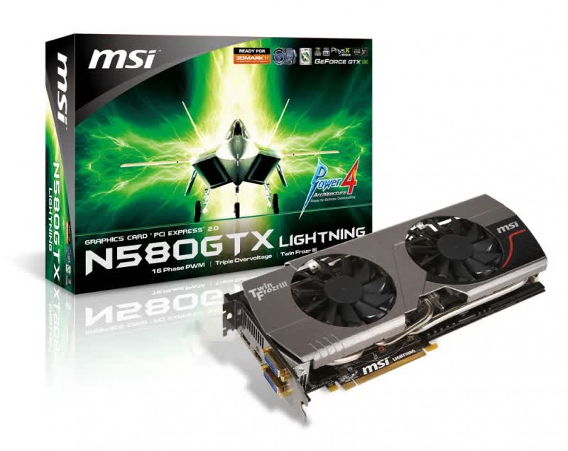 MSI GeForce GTX 580 Lightning 1.5GB GDDR5 PCIe Pros and Cons