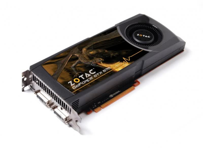 Zotac GeForce GTX 570 AMP! Edition 1280MB GDDR5 PCIe ZT-50202-10P