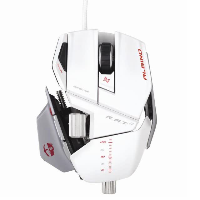 Mad Catz / Saitek Cyborg R.A.T.7 Albino Edition