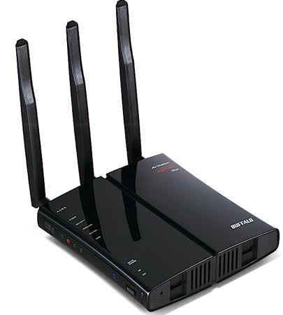 Buffalo WZR-HP-G450H AirStation High Power N450 Gigabit Wireless Router