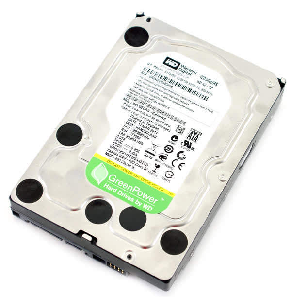 Western Digital GreenPower AV-GP 3TB SATA300 WD30EURS