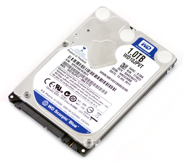 Western Digital Scorpio Blue 1TB SATA600 WD10JPVT