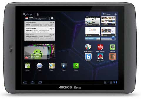 Archos G9 80 Internet tablet