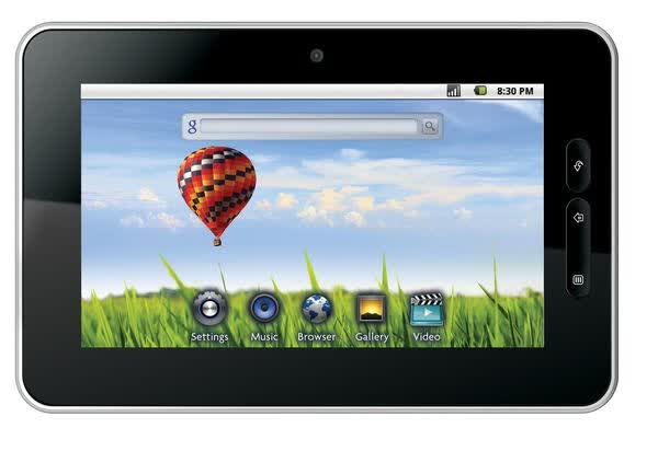 Storage Options Scroll Tablet PC