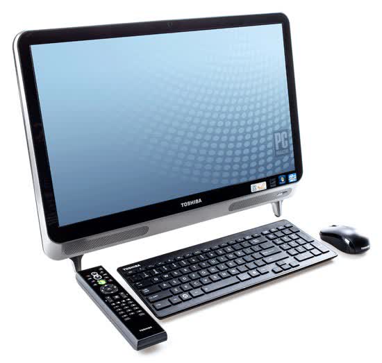 その他 toshiba regza pc d71/t7mw all in one Toshiba dynabook REGZA PC D732 All-in-One Desktop Pictured