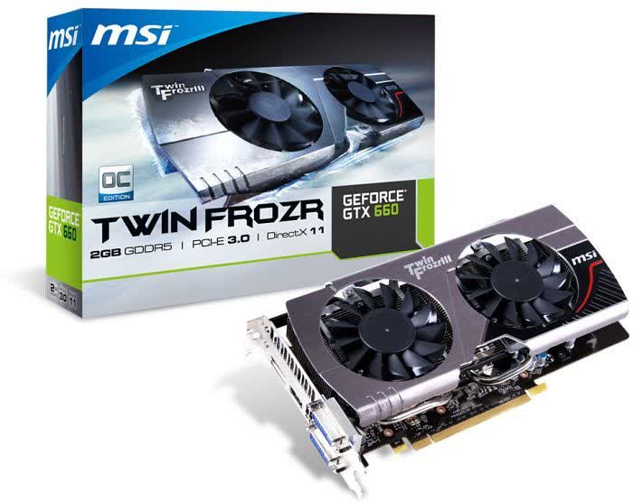 MSI GeForce GTX 660 Twin Frozr OC 2GB GDDR5 PCIe Reviews Pros and Cons TechSpot