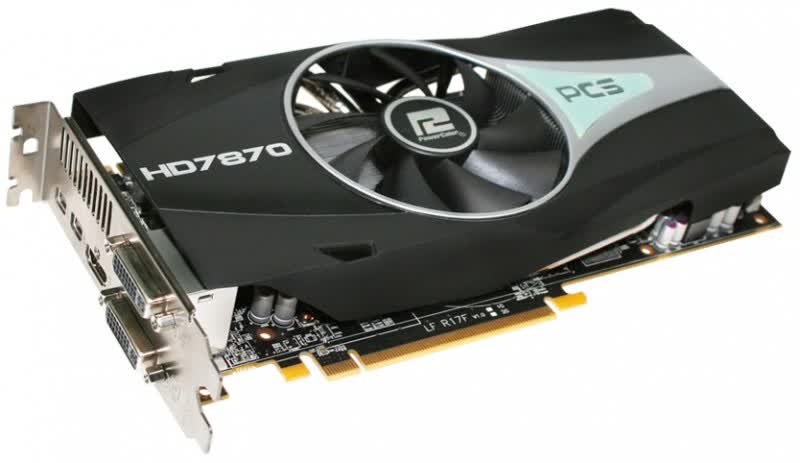 PowerColor Radeon HD 7870 PCS+ GHz Edition 2GB GDDR5 PCIe