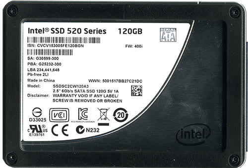 Intel SSD 520 Series SATA600 Reviews, Pros and Cons | TechSpot