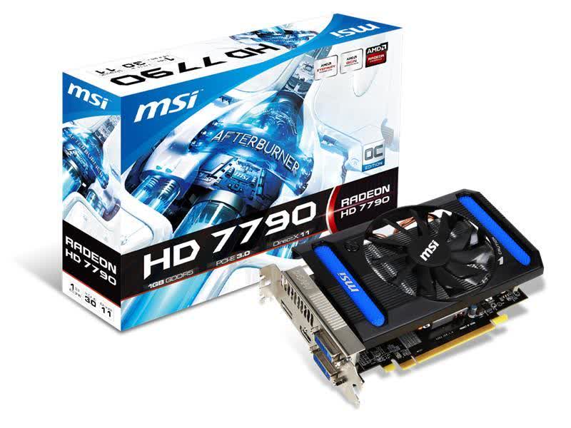 MSI Radeon HD 7790 OC 1GB GDDR5 PCIe R7790-1GD5/OC