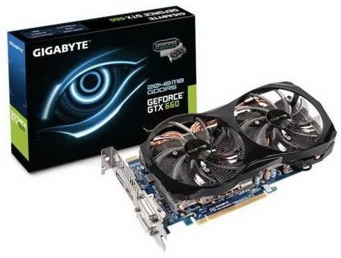 Gigabyte GeForce GTX 660 Windforce 2 2GB GDDR5 PCIe GV-N660WF2-2GD