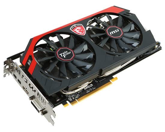 MSI Radeon R9 280X Gaming OC Twin Frozr GDDR5 PCIe