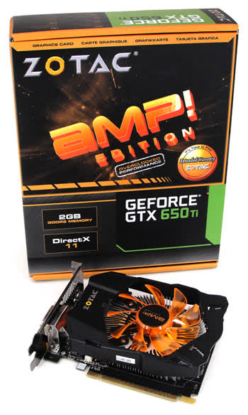 Zotac GeForce GTX 650 Ti AMP! Edition 2GB GDDR5 PCIe ZT-61103-10M