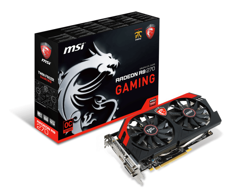 MSI Radeon R9 270 Gaming OC 2GB GDDR5 PCIe Reviews, Pros and Cons TechSpot