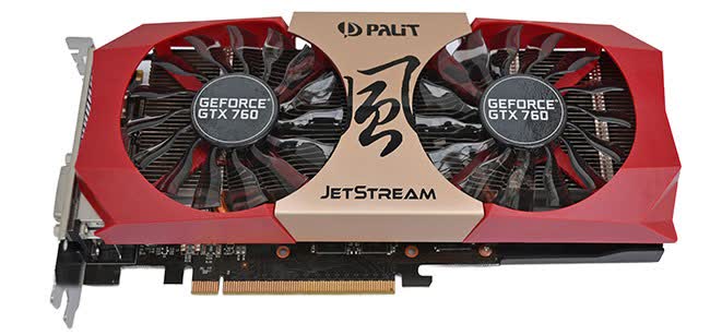 Palit GeForce GTX 760 JetStream 2GB GDDR5 PCIe NE5X760H1042J