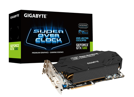 Gigabyte GeForce GTX 680 Super OverClock 2GB GDDR5 PCIe GV-N680SO-2GD