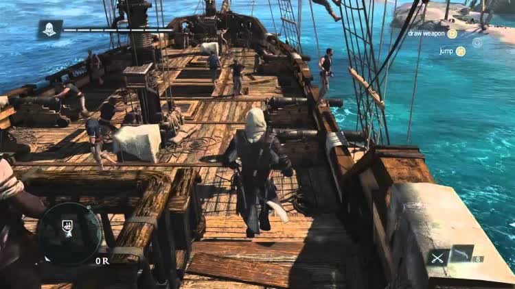 Assassins Creed Blackflag is one of the pirate games of all time 