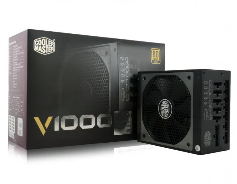 Cooler Master V-Series V1000 Gold+ 1000W Reviews, Pros and