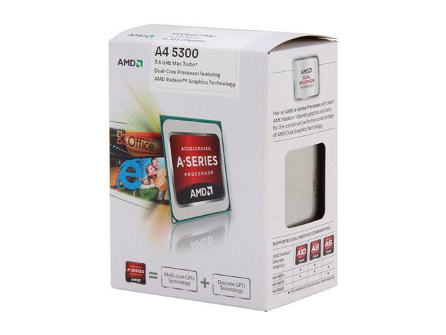 AMD A4-5300 3.4GHz Socket FM2