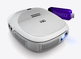 3M Streaming Projector powered by Roku