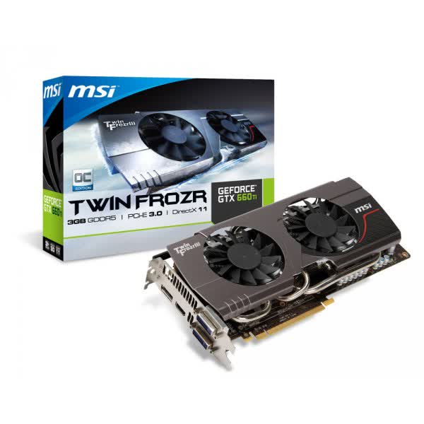 MSI GeForce GTX 660 Ti Twin Frozr 3GB GDDR5 PCIe N660Ti-TF-3GD5/OC