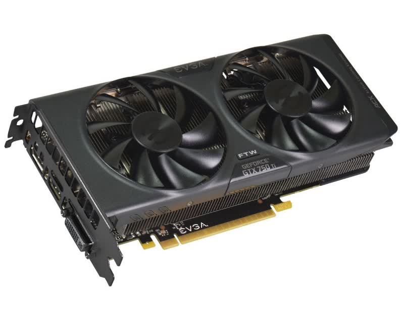 EVGA Geforce GTX 750 Ti FTW ACX 2GB GDDR5 PCIe