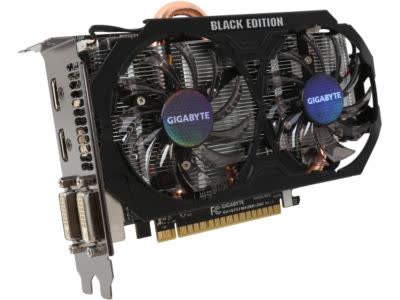 Gigabyte Geforce GTX 750 Ti Black Edition 2GB GDDR5 PCIe GV