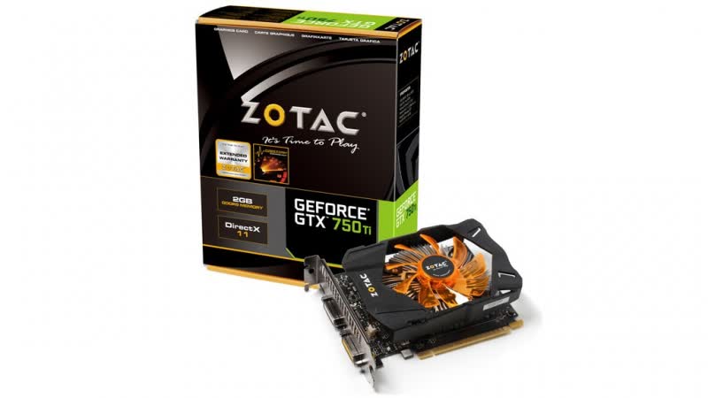 Zotac Geforce GTX 750 Ti OC 2GB GDDR5 PCIe ZT-70601-10M