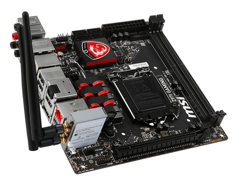 Материнская плата MSI Mini ITX. Mini ITX материнская плата 1150. MSI z97i Gaming AC. Мат плата MSI LGA 1150.