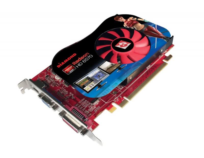 AMD Radeon HD 6570 1GB GDDR3 PCIe