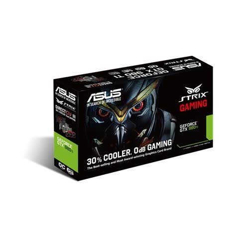 Asus GeForce GTX 980 Ti Strix OC 6GB GDDR5 PCIe STRIX-GTX980Ti-DC3OC-6GD5