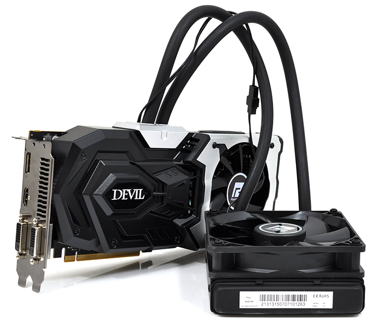 PowerColor Radeon R9 390X Devil 8GB GDDR5 PCIe AXR9 390X 8GBD5-ADHE