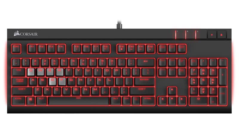 STRAFE RGB Mechanical Gaming Keyboard — CHERRY® MX SILENT (ES)