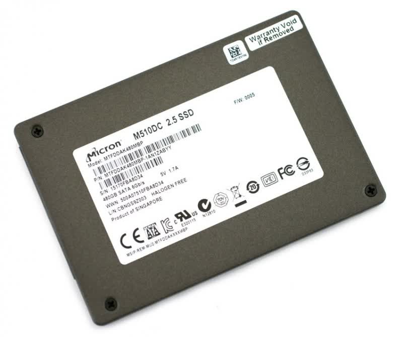 Crucial / Micron 2.5 inch M510DC Enterprise Class Series SATA600