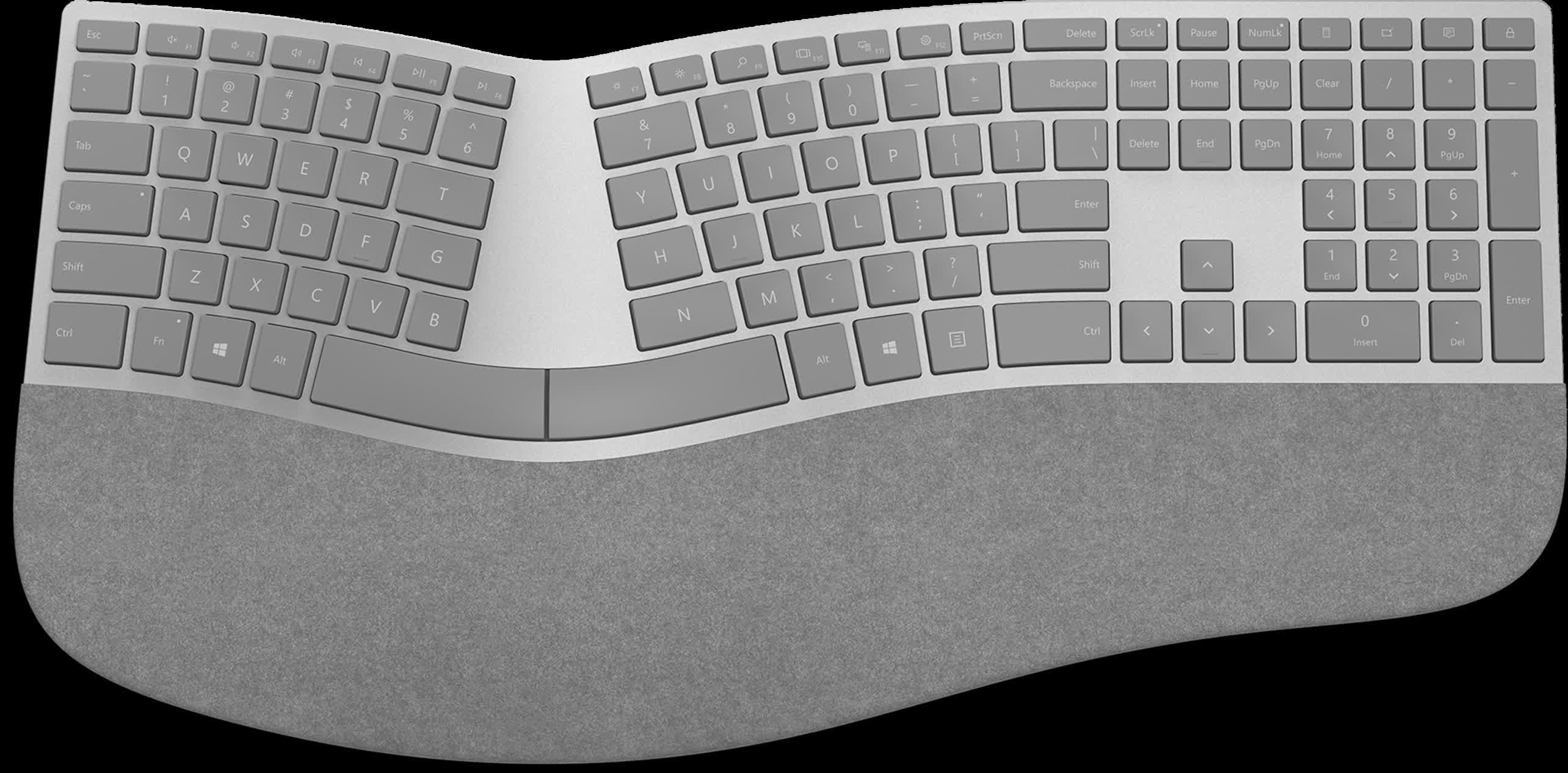 Microsoft Surface Ergonomic Keyboard Reviews, Pros and Cons TechSpot