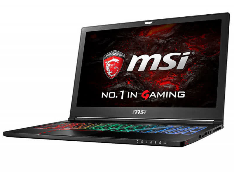 MSI Gaming GS63VR Stealth Pro